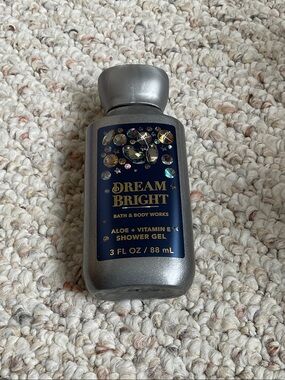 Bath & Body Works Dream Bright Silver & Navy Shower Gel travel size 3 fl oz
